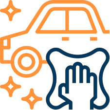 Icono de servicio de lavado