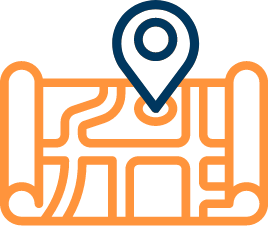 Icono de servicio de localización